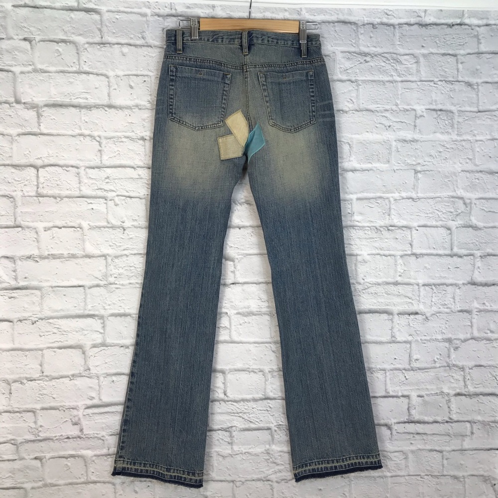 Laundry By Shelli Segal | Patchwork Distress Jeans - image 2
